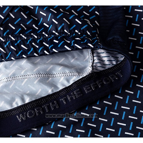 2019 Abbigliamento Ciclismo La Passione Blu Manica Corta e Salopette